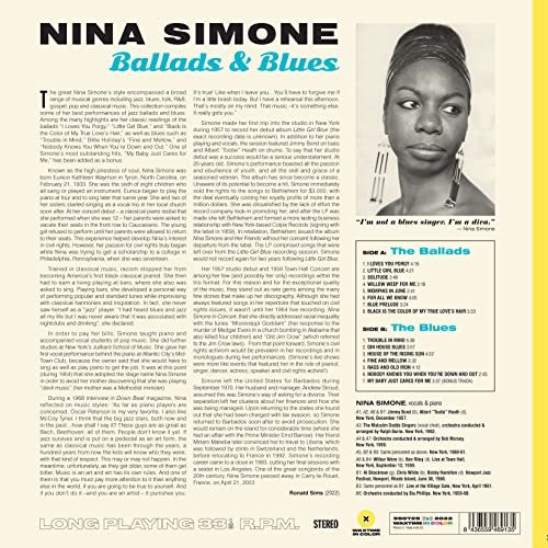 Nina Simone - Ballads & Blues - Imagem 2