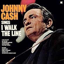 Sings I Walk The Line - Johnny Cash - Johnny Cash (Disco de Vinil)