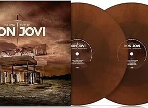 THE MANY FACES OF BON JOVI (COLOR MARRON TRANSPARENTE MARBLED) - BON JOVI - BON JOVI (Disco de Vinil)